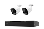 Lorex Connect X Series 4K 8-Channel Wired NVR System with X3 Bullet Security Cameras - 2TB