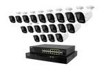 Lorex Connect X Series 4K 32-Channel Wired NVR System with X3 Bullet Security Cameras - 8TB
