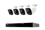 Lorex Connect X Series 4K 16-Channel Wired NVR System with X3 Bullet Security Cameras - 4TB