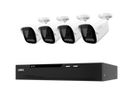 Lorex Connect X Series 4K 8-Channel Wired NVR System with X3 Bullet Security Cameras - 2TB