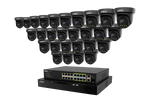Lorex Connect X Series 4K 32-Channel Wired NVR System with X3 Turret Security Cameras - 8TB
