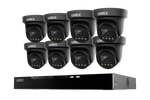 Lorex Connect X Series 4K 16-Channel Wired NVR System with X3 Turret Security Cameras - 4TB