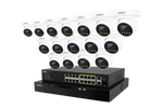 Lorex Connect X Series 4K 32-Channel Wired NVR System with X3 Turret Security Cameras - 8TB