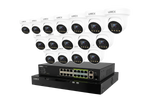 Lorex Connect X Series 4K 32-Channel Wired NVR System with X3 Turret Security Cameras - 8TB