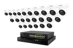Lorex Connect X Series 4K 32-Channel Wired NVR System with X3 Turret Security Cameras - 8TB