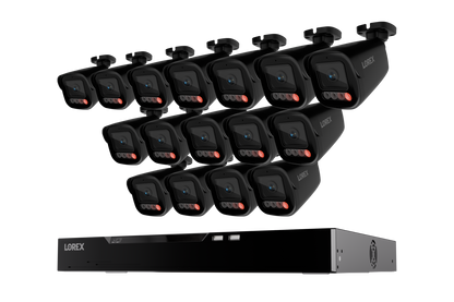 Lorex Connect X Series 4K 16-Channel Wired NVR System with X5 Bullet Security Cameras - 4TB