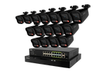 Lorex Connect X Series 4K 32-Channel Wired NVR System with X5 Bullet Security Cameras - 8TB