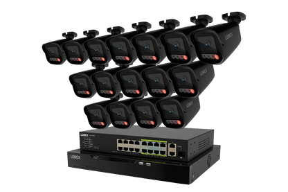 Lorex Connect X Series 4K 32-Channel Wired NVR System with X5 Bullet Security Cameras - 8TB