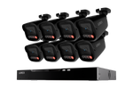 Lorex Connect X Series 4K 16-Channel Wired NVR System with X5 Bullet Security Cameras - 4TB