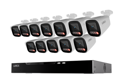 Lorex Connect X Series 4K 16-Channel Wired NVR System with X5 Bullet Security Cameras - 4TB