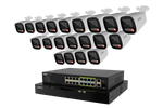 Lorex Connect X Series 4K 32-Channel Wired NVR System with X5 Bullet Security Cameras - 8TB
