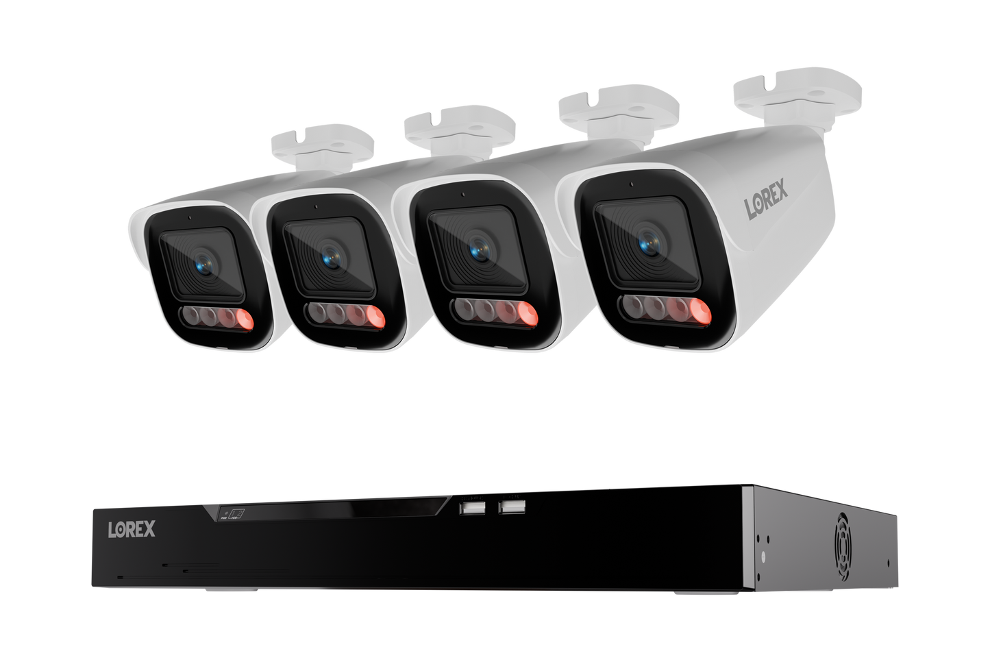 Lorex Connect X Series 4K 16-Channel Wired NVR System with X5 Bullet Security Cameras - 4TB