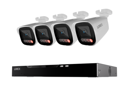 Lorex Connect X Series 4K 16-Channel Wired NVR System with X5 Bullet Security Cameras - 4TB