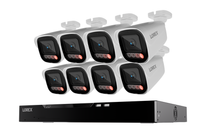 Lorex Connect X Series 4K 16-Channel Wired NVR System with X5 Bullet Security Cameras - 4TB
