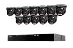 Lorex Connect X Series 4K 16-Channel Wired NVR System with X5 Turret Security Cameras - 4TB