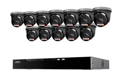 Lorex Connect X Series 4K 16-Channel Wired NVR System with X5 Turret Security Cameras - 4TB