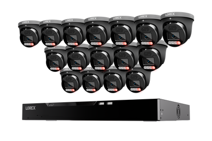 Lorex Connect X Series 4K 16-Channel Wired NVR System with X5 Turret Security Cameras - 4TB