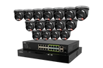 Lorex Connect X Series 4K 32-Channel Wired NVR System with X5 Turret Security Cameras - 8TB