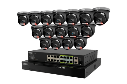 Lorex Connect X Series 4K 32-Channel Wired NVR System with X5 Turret Security Cameras - 8TB