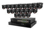 Lorex Connect X Series 4K 32-Channel Wired NVR System with X5 Turret Security Cameras - 8TB