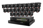 Lorex Connect X Series 4K 32-Channel Wired NVR System with X5 Turret Security Cameras - 8TB