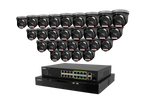 Lorex Connect X Series 4K 32-Channel Wired NVR System with X5 Turret Security Cameras - 8TB