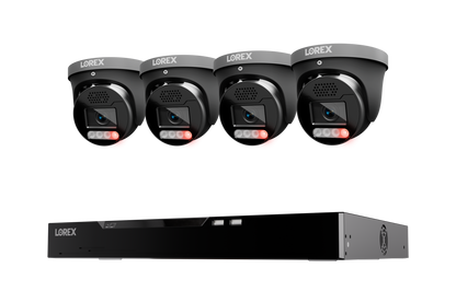 Lorex Connect X Series 4K 16-Channel Wired NVR System with X5 Turret Security Cameras - 4TB