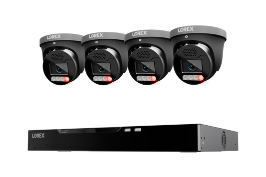 Lorex Connect X Series 4K 16-Channel Wired NVR System with X5 Turret Security Cameras - 4TB