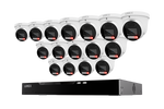 Lorex Connect X Series 4K 16-Channel Wired NVR System with X5 Turret Security Cameras - 4TB