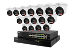 Lorex Connect X Series 4K 32-Channel Wired NVR System with X5 Turret Security Cameras - 8TB