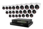 Lorex Connect X Series 4K 32-Channel Wired NVR System with X5 Turret Security Cameras - 8TB