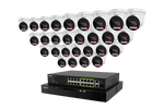 Lorex Connect X Series 4K 32-Channel Wired NVR System with X5 Turret Security Cameras - 8TB