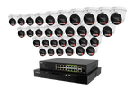 Lorex Connect X Series 4K 32-Channel Wired NVR System with X5 Turret Security Cameras - 8TB