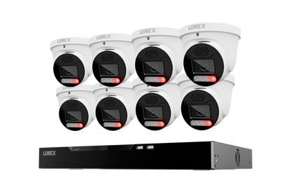 Lorex Connect X Series 4K 16-Channel Wired NVR System with X5 Turret Security Cameras - 4TB