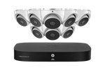 Lorex 1080p 8 Camera Capable 1TB Wired DVR System with 8 1080p HD CVI Turret Cameras