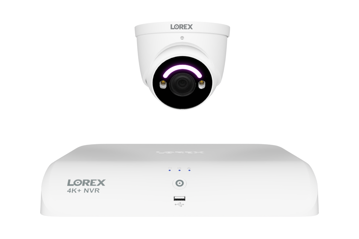4K+ (12MP) IP Security Cameras with 16-Channel (8 Wired, 8 Wi-Fi) Fusion Recorder