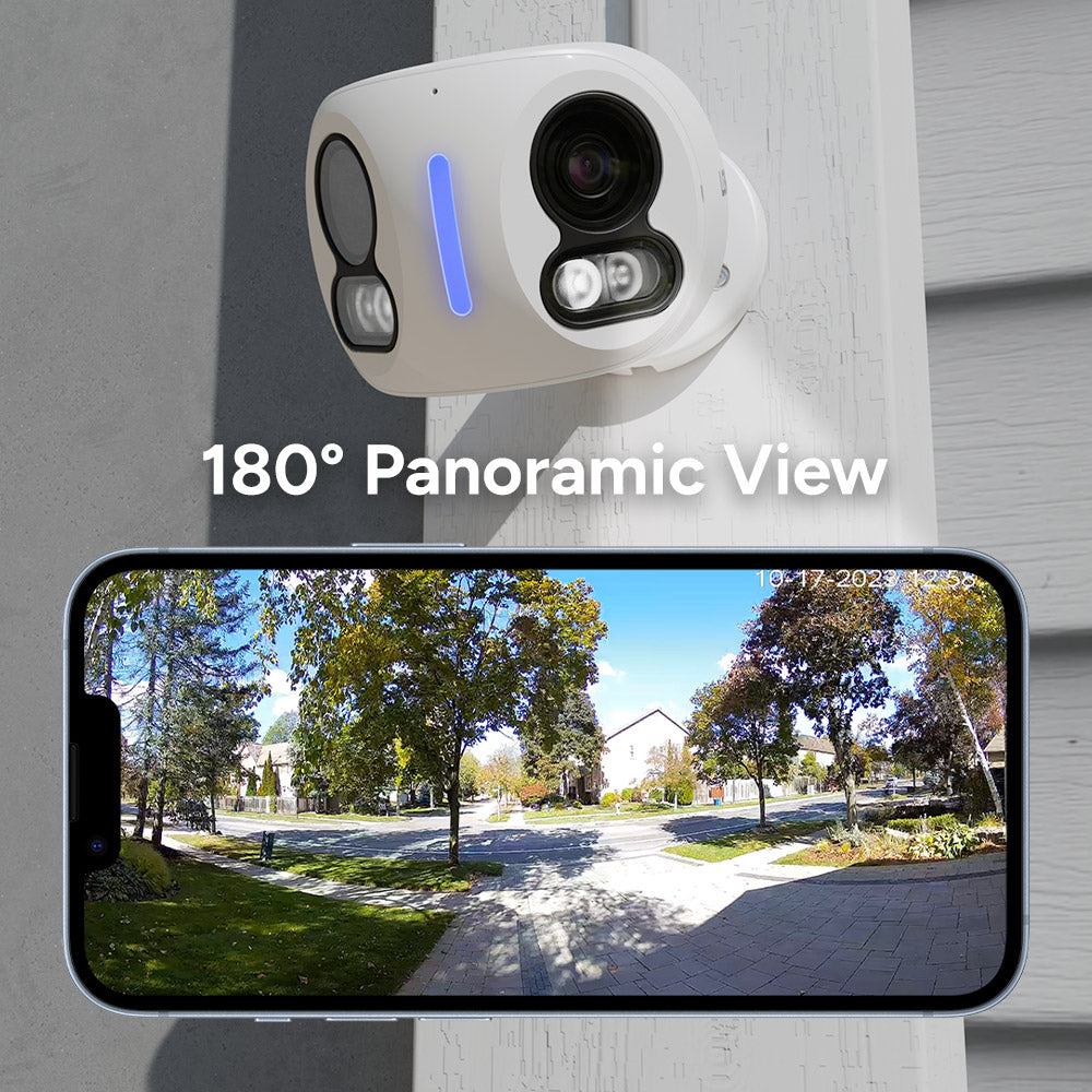 4K IP Dual Lens Security Camera