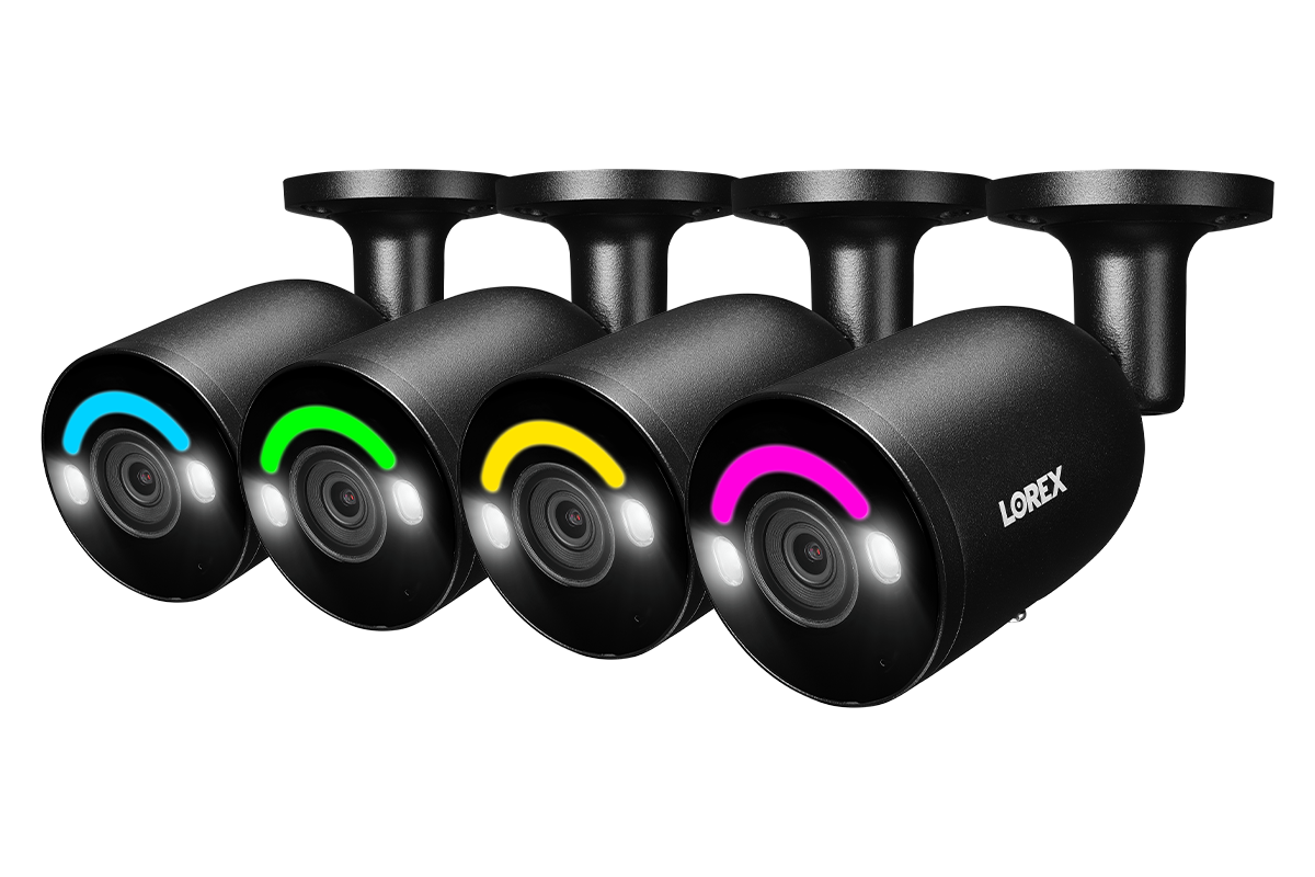 Lorex LAB243 4MP HD Bullet Cameras (2-Pack) – For Lorex 4K/2K DVRs – Open Box