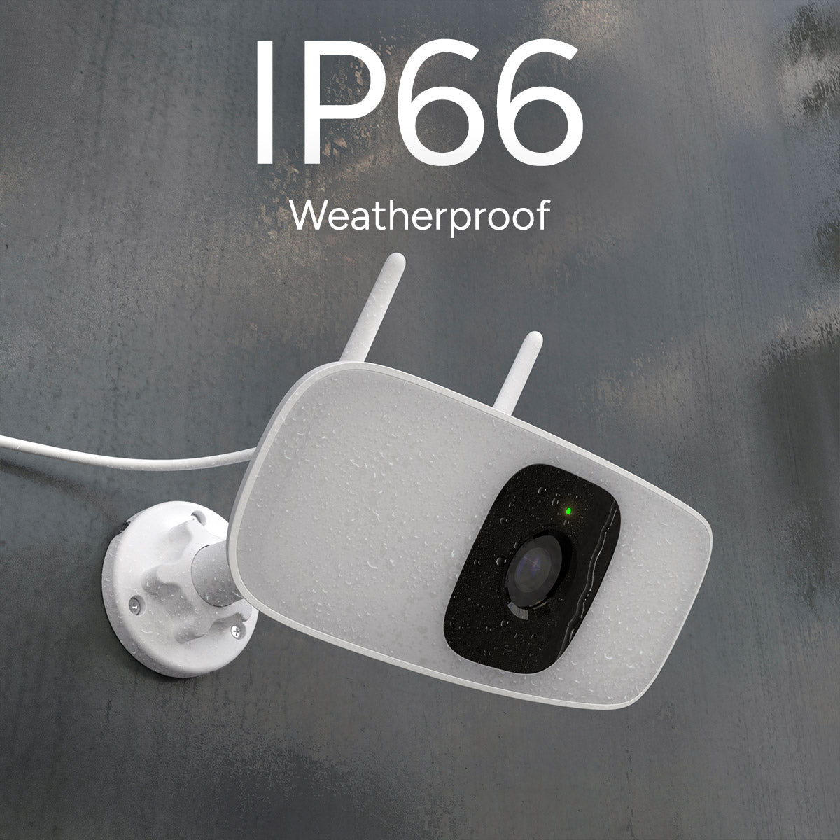 Lorex Connect 2K Floodlight Wi-Fi Security Camera with App Controlled Horizontal Pan