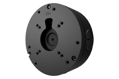 Round Junction Box for Fixed-Lens Cameras (Metal)