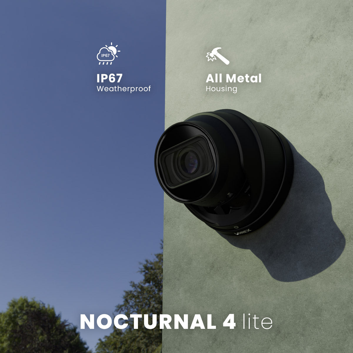 Lorex 4K Nocturnal IP Wired Bullet Camera with Motorized Varifocal