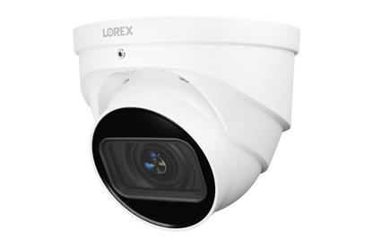 Nocturnal Series N4 Lite 4K IP Wired Turret Security Camera with Motorized Varifocal Lens, Real-Time 30FPS Recording