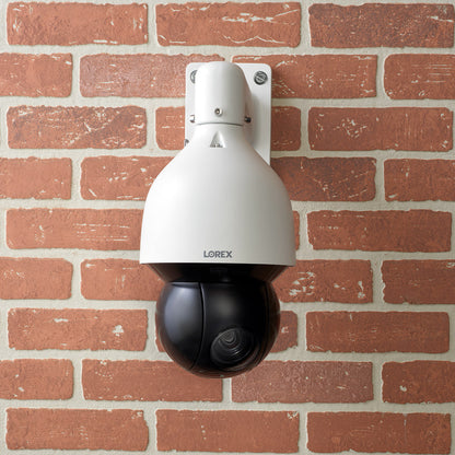 Lorex 4K 4TB Wired NVR System with Five Nocturnal 3 Bullet Cameras, Four Nocturnal 3 Turret Cameras and Two 4K Pan-Tilt-Zoom Cameras