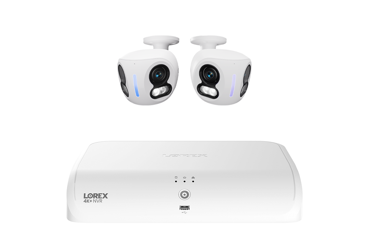 Lorex Classic Fusion Series 4K+ 16 Channel 2TB Wired NVR System with 4K IP Dual Lens Cameras