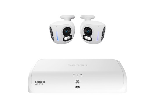 Lorex Classic Fusion Series 4K+ 16 Channel 2TB Wired NVR System with 4K IP Dual Lens Cameras