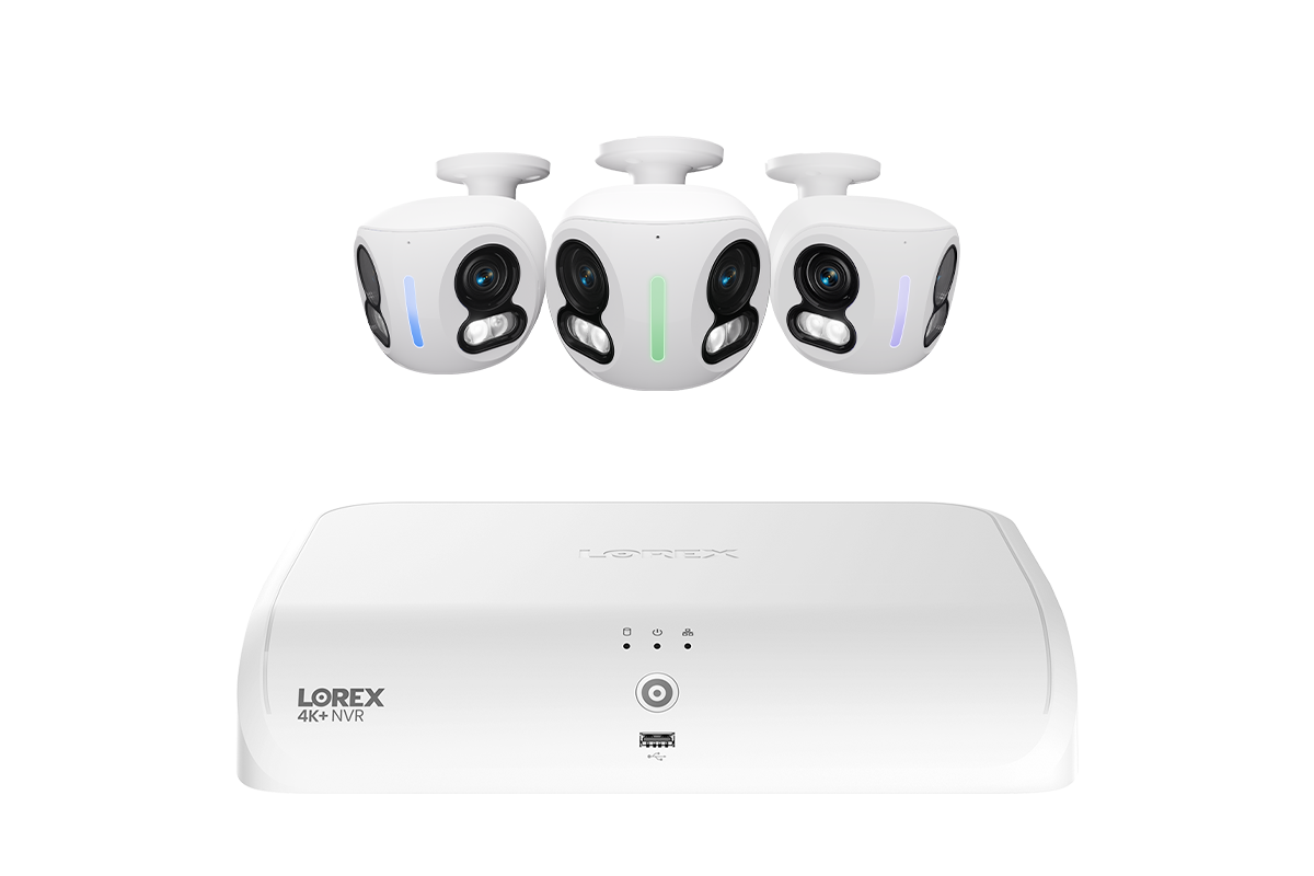 Lorex Classic Fusion Series 4K+ 16 Channel 2TB Wired NVR System with 4K IP Dual Lens Cameras