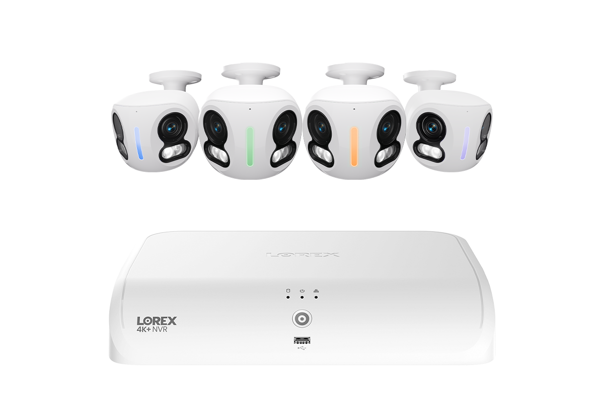 Lorex Classic Fusion Series 4K+ 16 Channel 2TB Wired NVR System with 4K IP Dual Lens Cameras