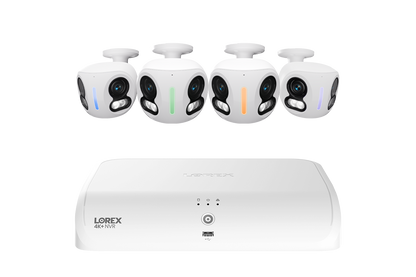 Lorex Classic Fusion Series 4K+ 16 Channel 2TB Wired NVR System with 4K IP Dual Lens Cameras