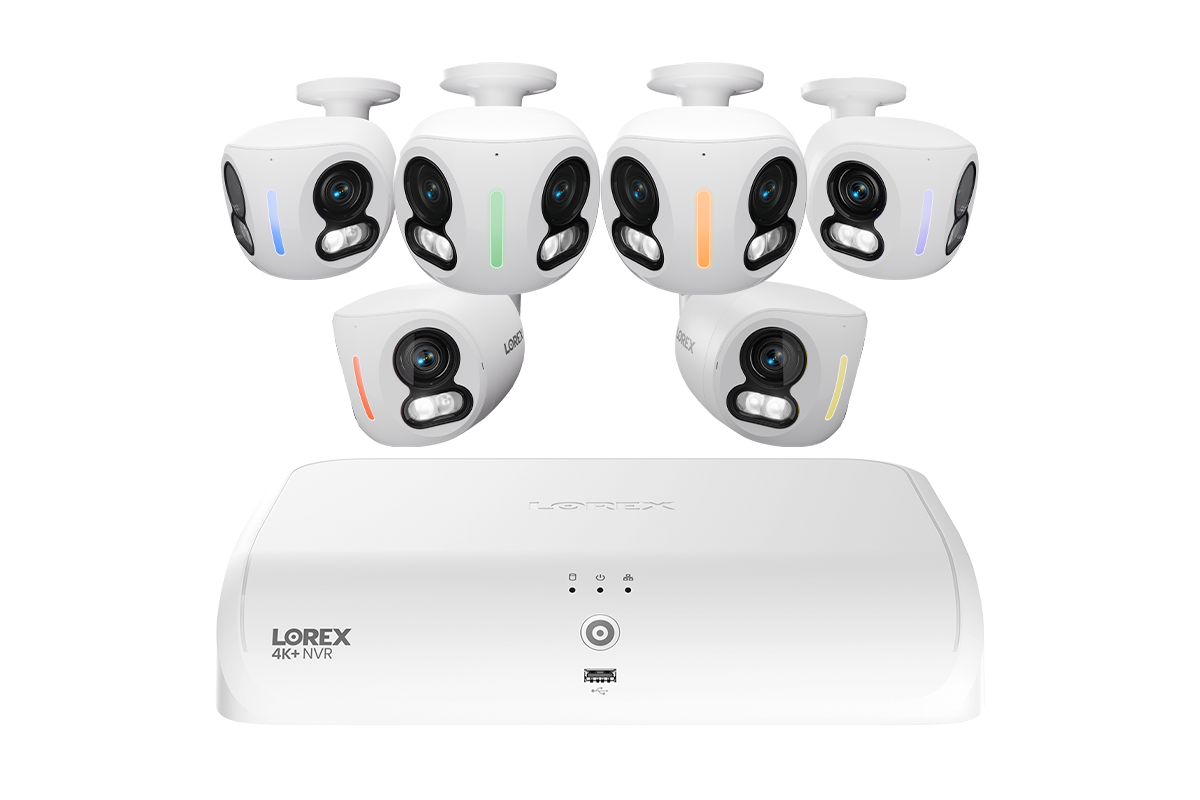 Lorex Classic Fusion Series 4K+ 16 Channel 2TB Wired NVR System with 4K IP Dual Lens Cameras