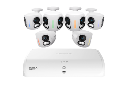 Lorex Classic Fusion Series 4K+ 16 Channel 2TB Wired NVR System with 4K IP Dual Lens Cameras